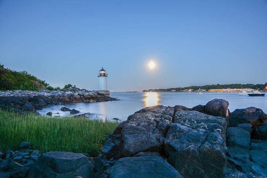 Winter Island lighthouse, Salem, MA Photograph by Nicole Freedman