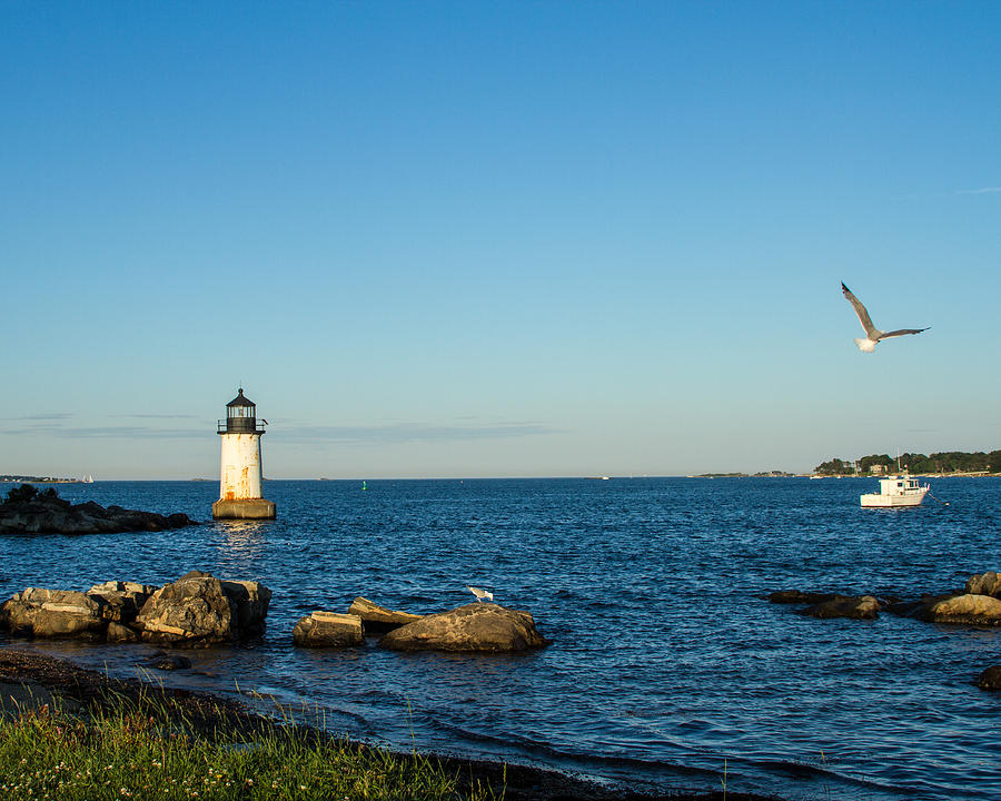 Winter Island Lighthouse, Salem Massachusetts Photograph by Nicole Freedman