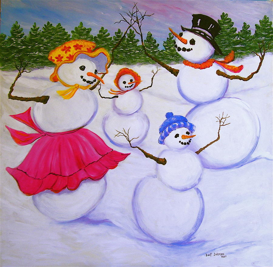 Winter Painting by Jeanette Jarmon