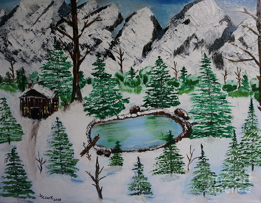 Winter Painting by Jimmy Clark