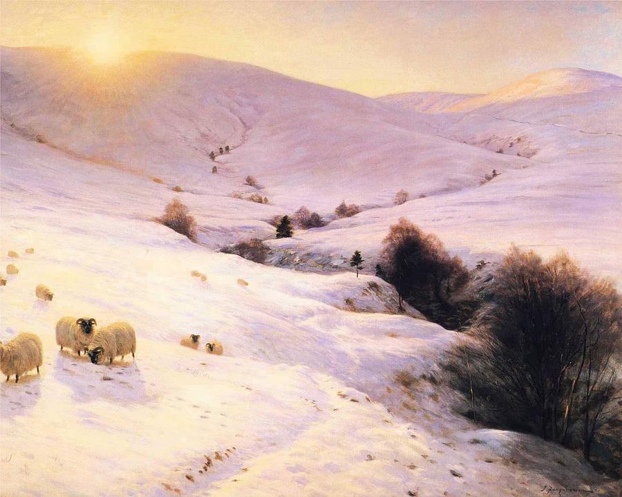 Winter  Painting by Joseph Farquharson