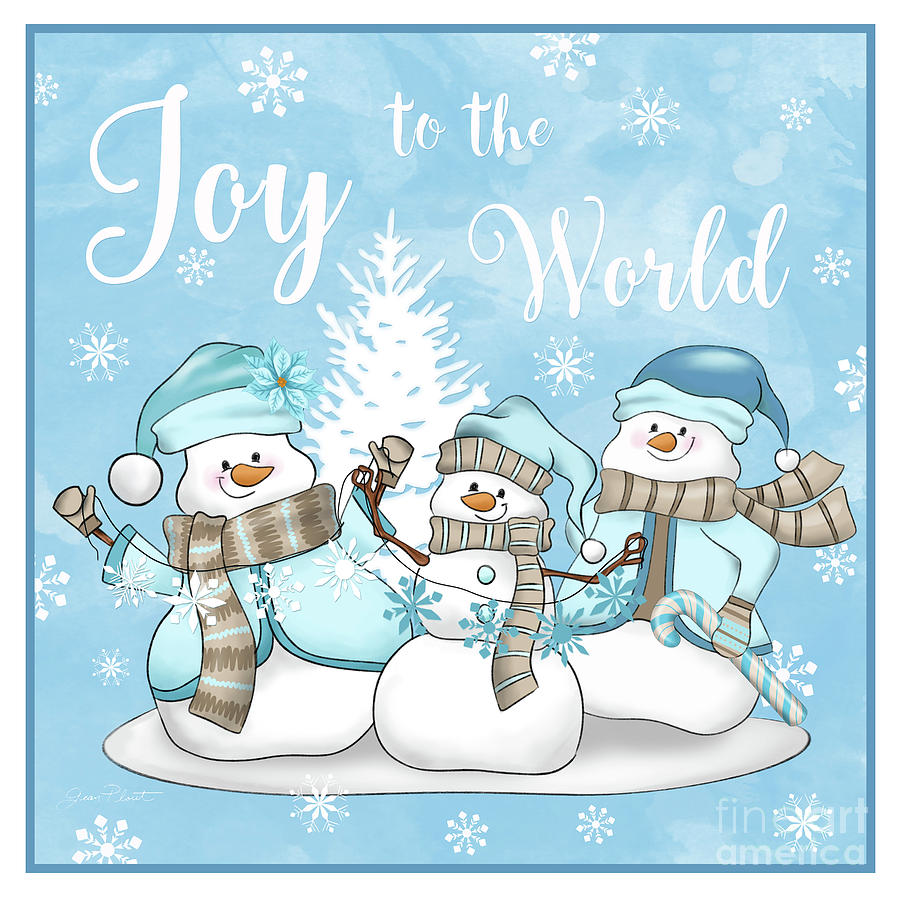 Winter Joy Digital Art by Jean Plout