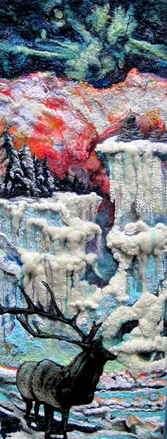 Winter Tapestry - Textile - Winter by Kimberly Simon