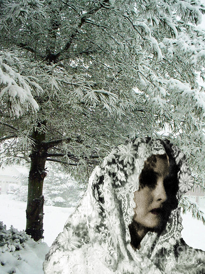 Bette Davis Digital Art - Winter Lace by Lyric Lucas
