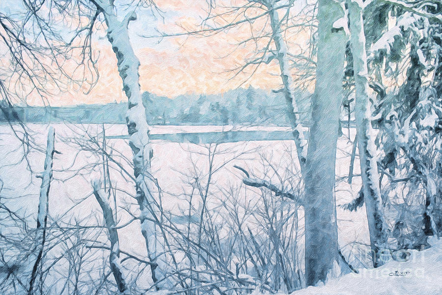 Winter Landscape Photograph by Jutta Maria Pusl