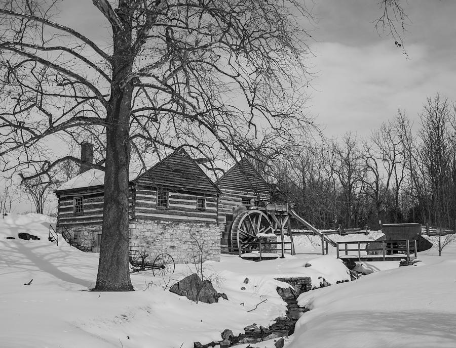 Winter Mill Photograph by Amber Kresge