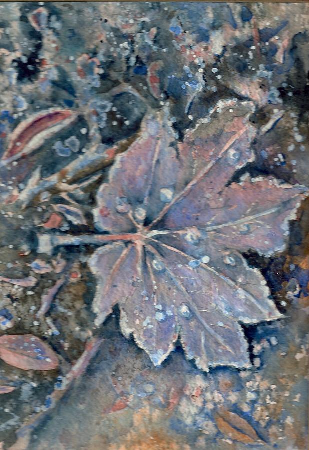 Nature Painting - Winter Morn by KC Winters Nature Painting - Winter Morn by KC Winters