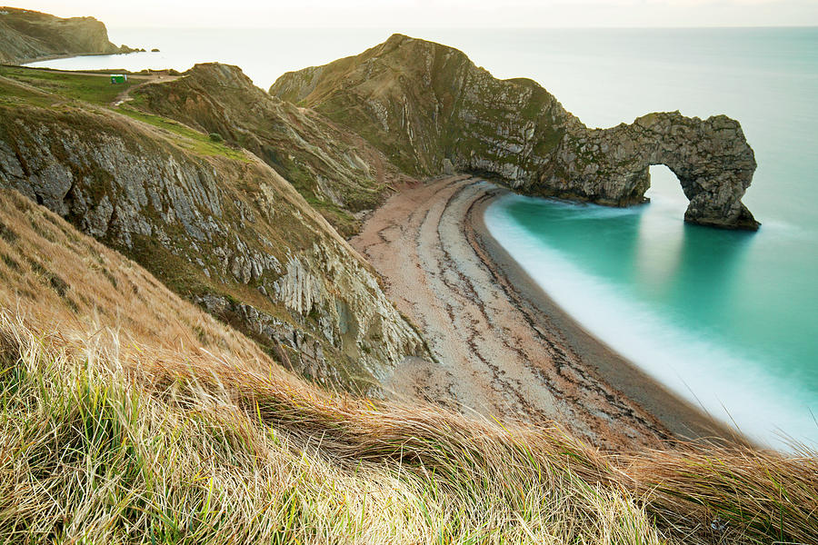 Winter Morning at Durdle Door Photograph by Louise Welcome - Fine Art ...