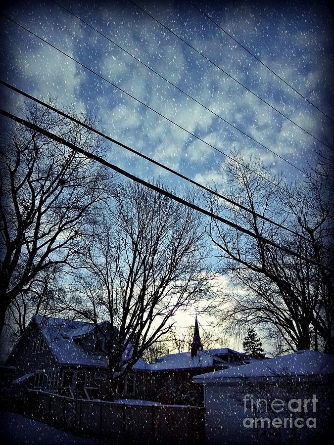 Winter Morning Weather Photograph by Frank J Casella