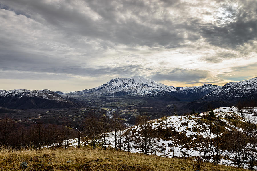 Winter Mountains Photograph by Michael Scott