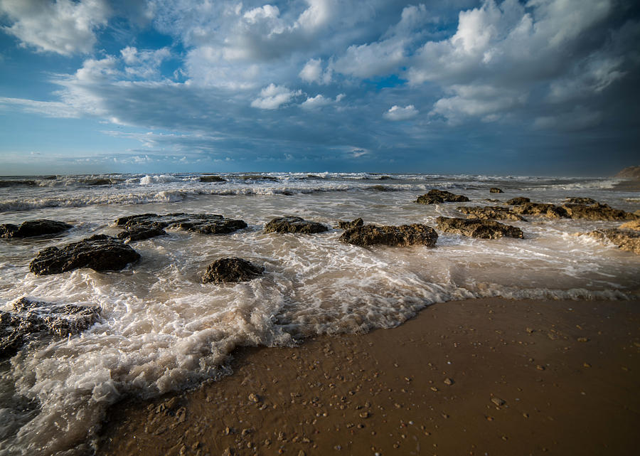 Winter ocean Photograph by Gal Gross - Fine Art America