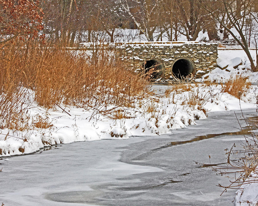Winter On Jelke Creek Photograph