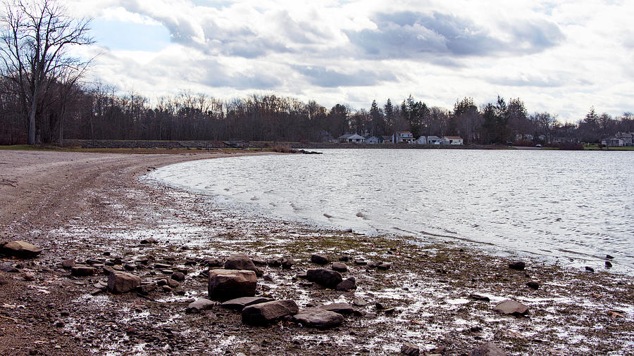 Winter On Lower Bolton Lake Photograph by Steven Kornfeld