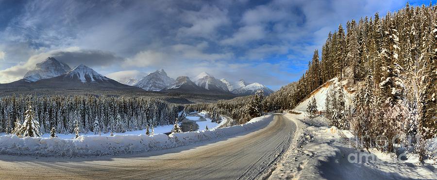 Morants Curve On The Bow Valley Parkway Photograph by Adam Jewell