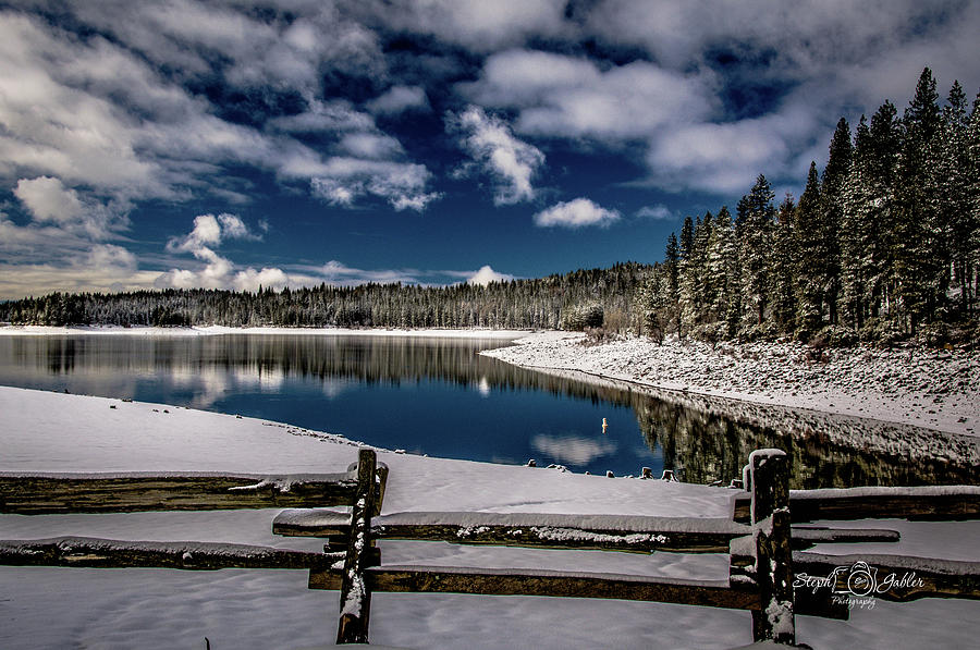 Winter on the Lake Photograph by Steph Gabler