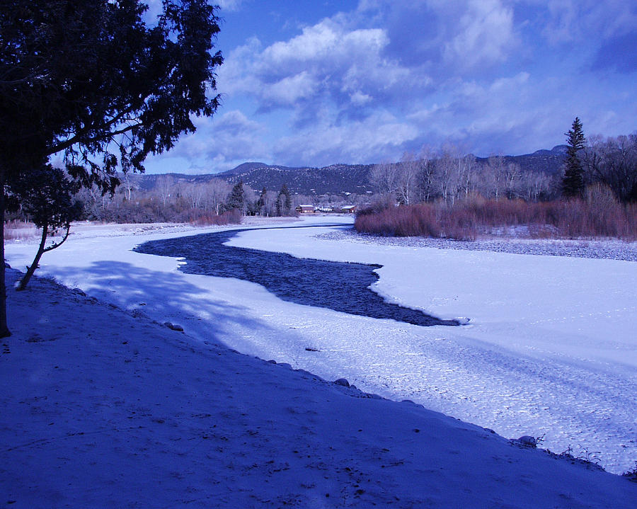 Winter on the Rio Grande Photograph by Bill Hyde - Fine Art America