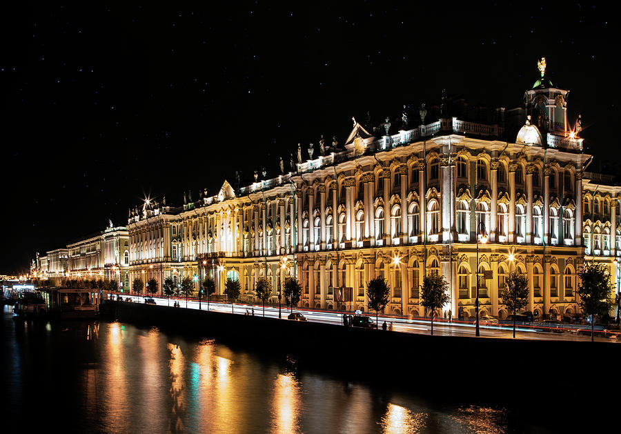Winter palace in Sankt Petersburg Photograph by Jaroslaw Blaminsky