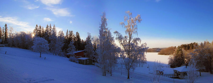 Winter Panorama Photograph by Mountain Dreams