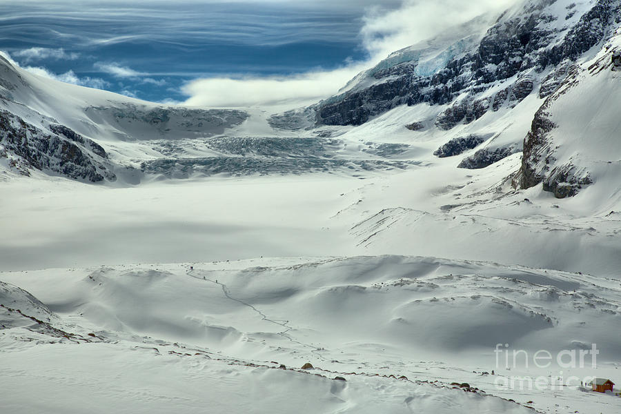 Winter Paradise At The Columbia Icefield Photograph by Adam Jewell