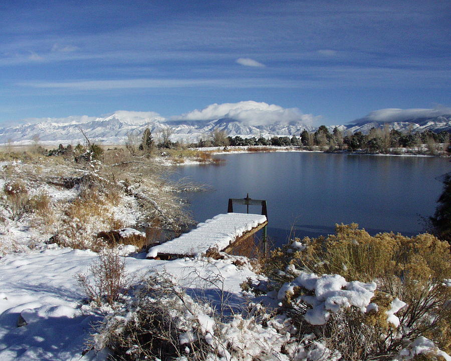 Winter Pond Photograph by Bill Hyde