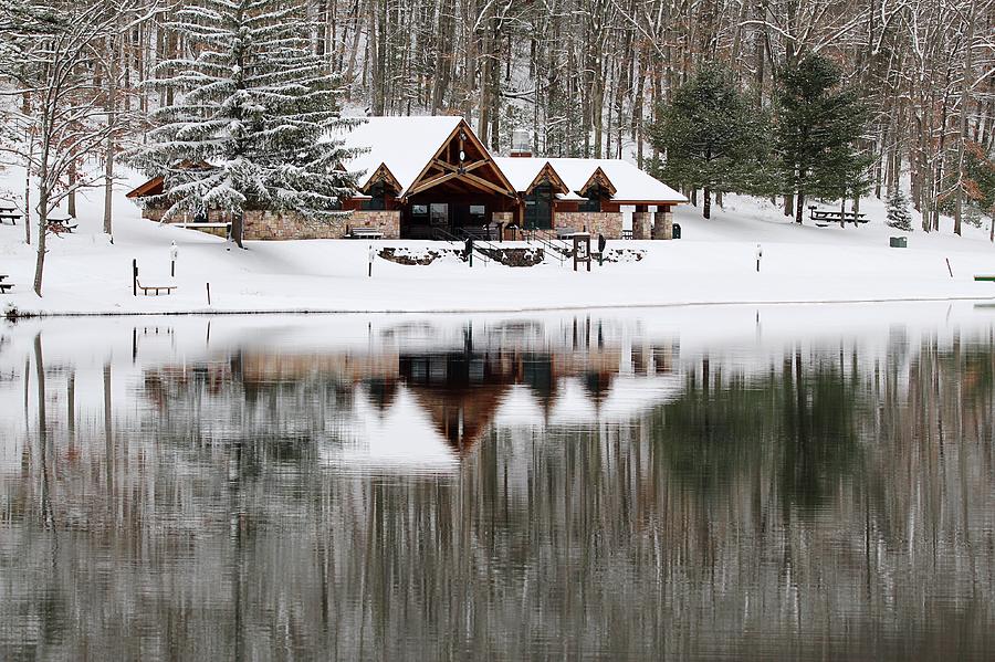 Winter Reflections  Photograph by Scott Burd
