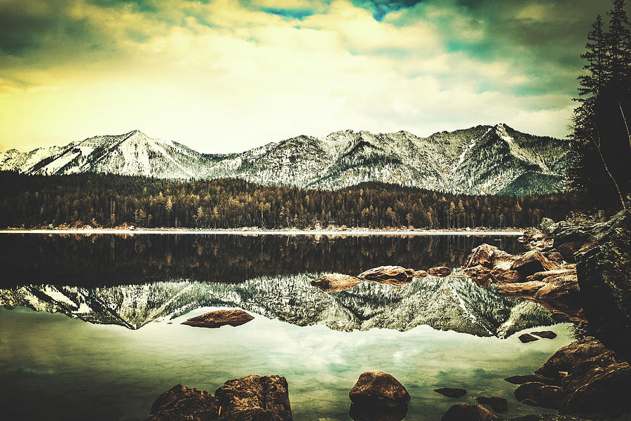 Winter Reflections Photograph by Mountain Dreams