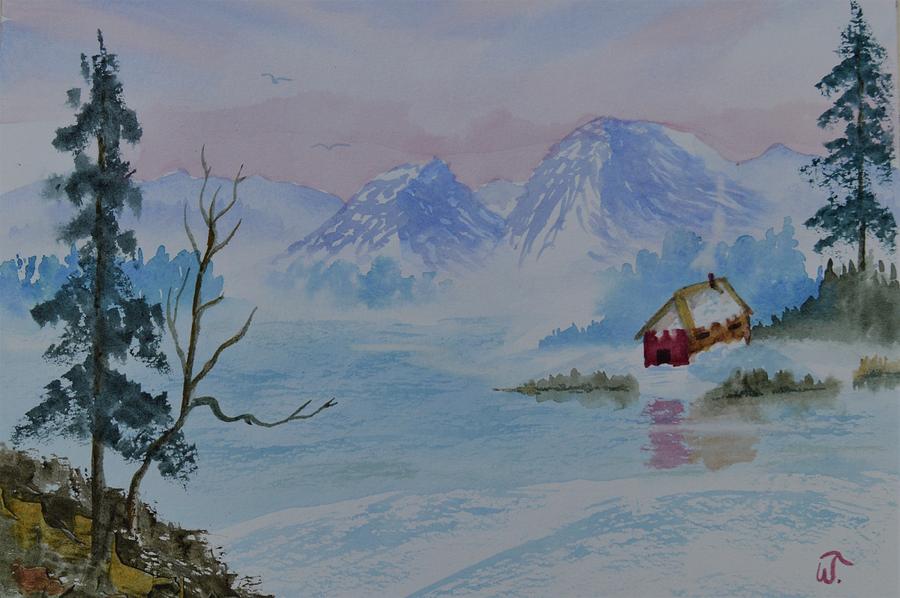 Winter Retreat Painting by Warren Thompson