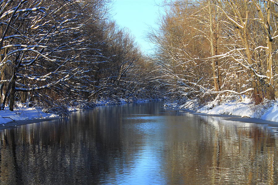 Winter River Photograph by Frank Romeo