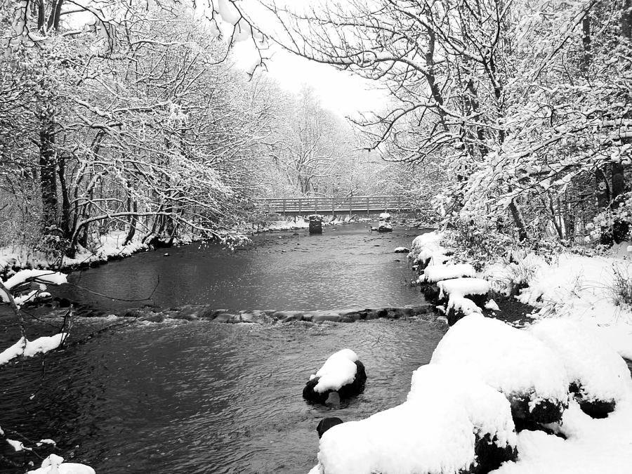 Winter river Photograph by Lukasz Ryszka