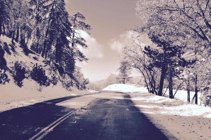Winter Roads Photograph by Joe  Burns