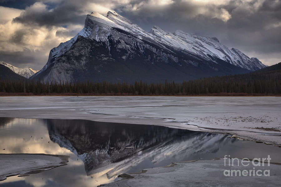 Winter Rundle Reflections Photograph by Adam Jewell