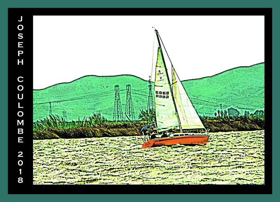 Winter Sails Digital Art by Joseph Coulombe