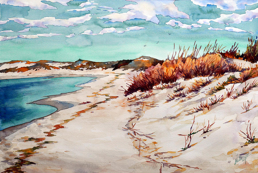 Winter Sands Painting by Mick Williams