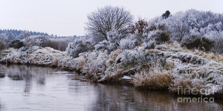 Winter Photograph - Winter Scenery by Wedigo Ferchland