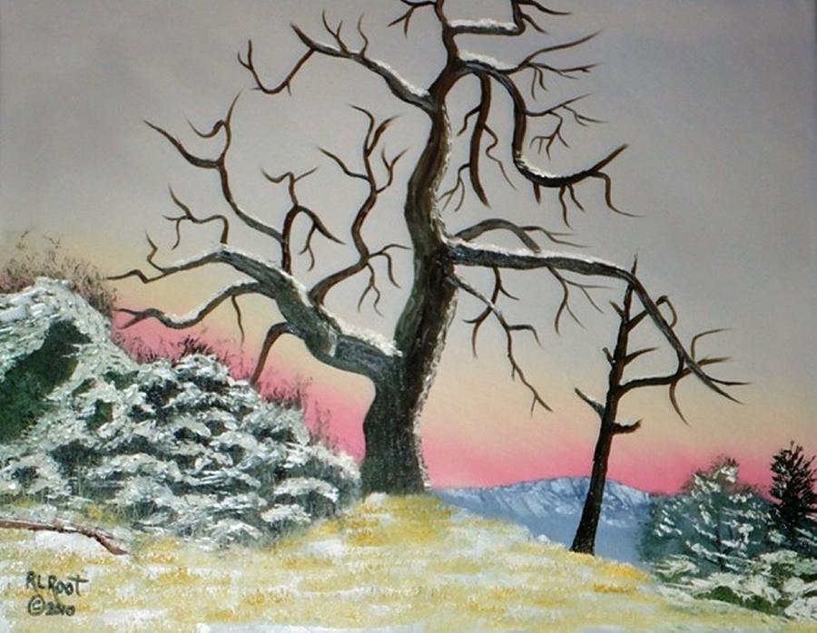 Winter Sentinel Painting by Ralph Root