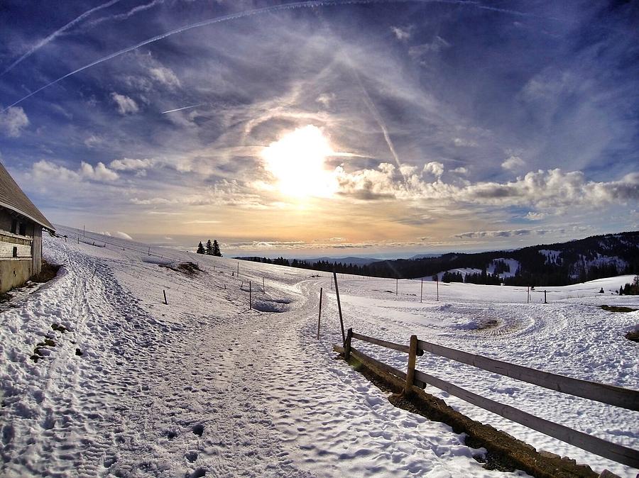 Winter Photograph - Winter Sky by Fabio Hering