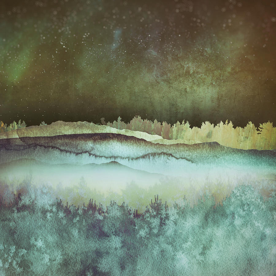 Winter Sky Digital Art by Katherine Smit