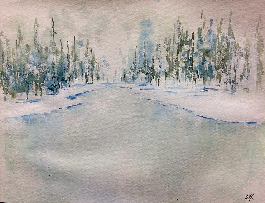 Winter soft No. 1 Painting by Desmond Raymond
