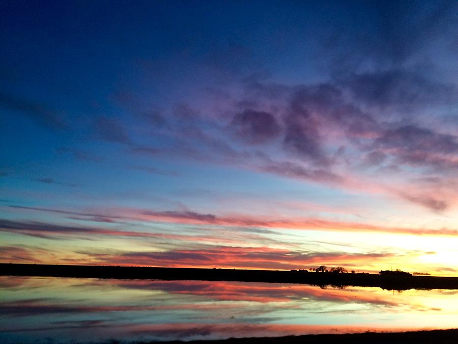 Winter Solstice Sunset Photograph By Deven Birdwell 