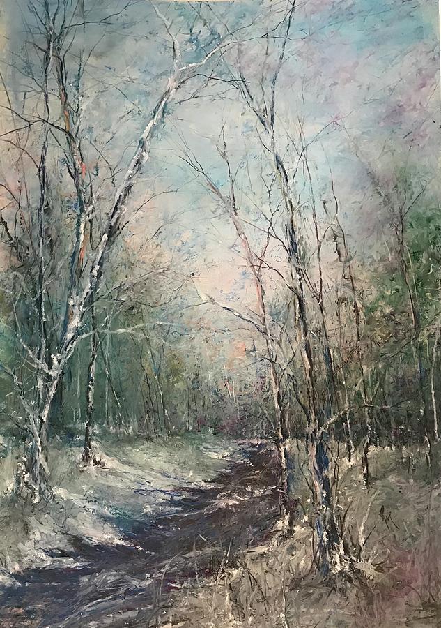 Winter Sojourn Painting by Robin Miller-Bookhout