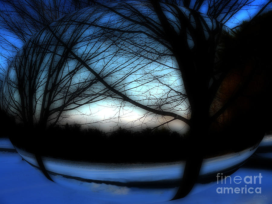 Winter Photograph - Winter Sphere by Jeff Breiman