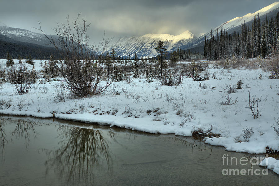 Winter Storms Over Beauty Creek Photograph by Adam Jewell