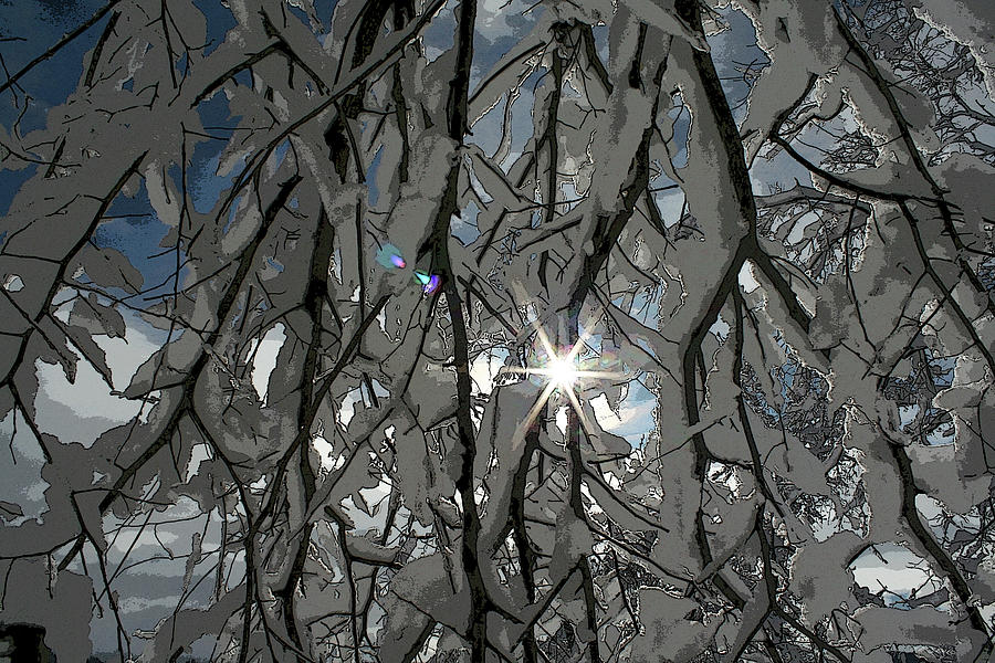 Winter Sun - altered Photograph by Aggy Duveen