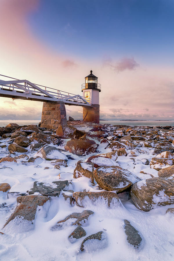 Winter Sunrise at Marshall Point by Jesse MacDonald Winter Sunrise at Marshall Point by Jesse MacDonald