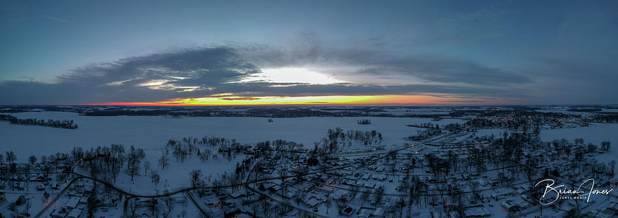 Winter Sunrise Photograph by Brian Jones