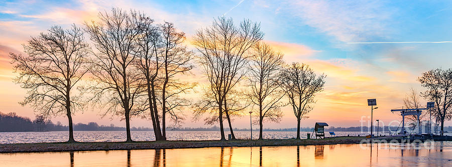 Winter sunrise  Photograph by Casper Cammeraat