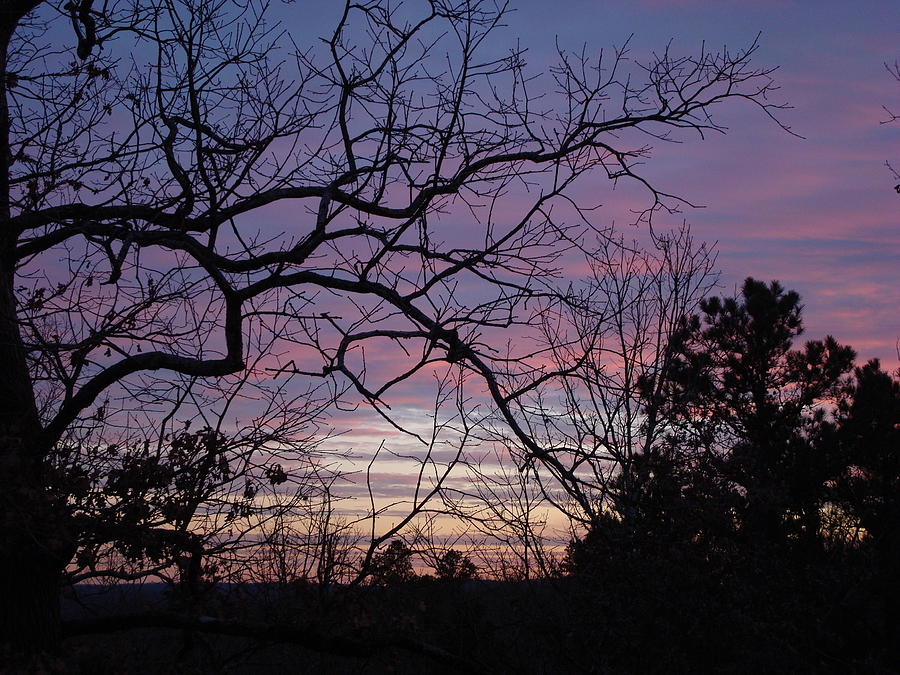 Winter Sunset Photograph