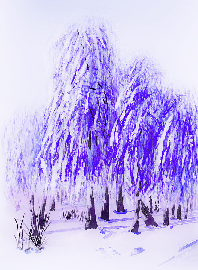 Winter Painting - Winter by Svetlana Sewell