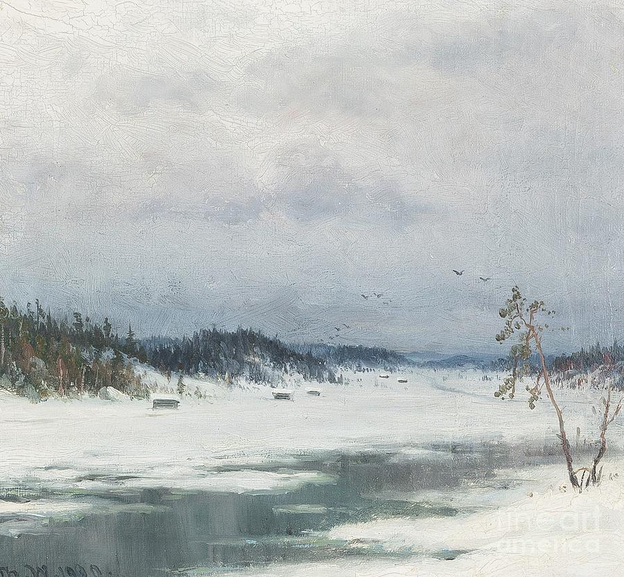 Winter Painting by MotionAge Designs