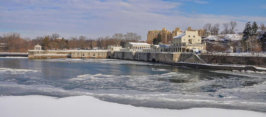 Winter Time at Fairmount Waterworks Photograph by Bill Cannon